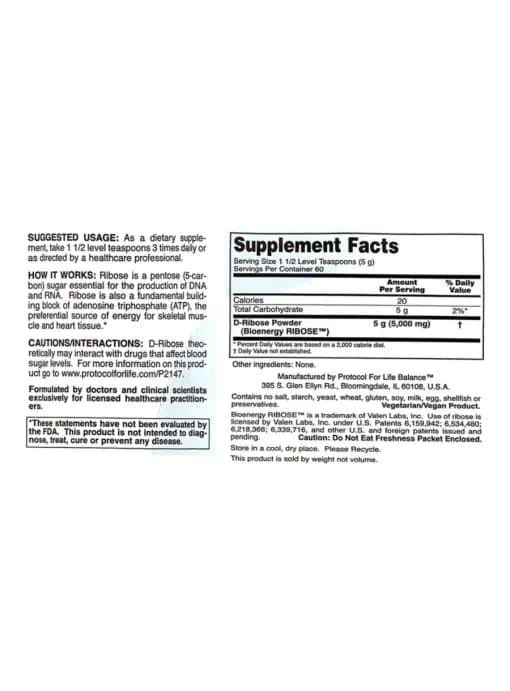 D-Ribose Powder - Image 2