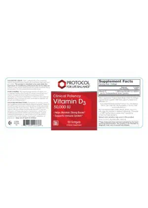 Alternative view of Vitamin D3 50,000 IU