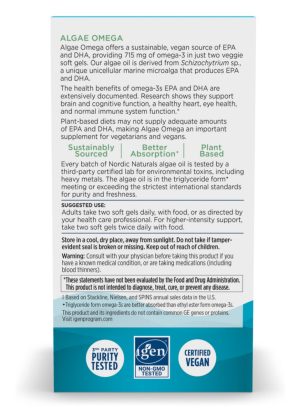 Alternative view of Algae Omega