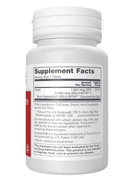 5-Methyl Folate 1,000mcg - Image 3