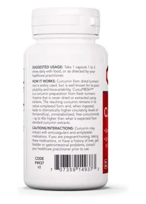 Alternative view of CurcuFRESH 500mg