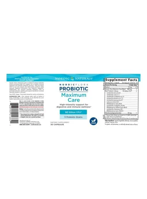 Nordic® Flora Probiotic Maximum Care - Image 2