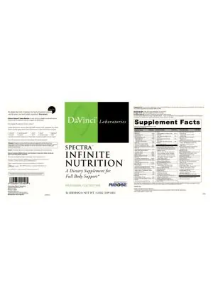 Alternative view of Spectra™ Infinite Nutrition