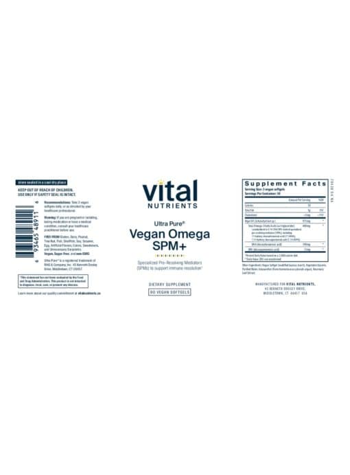 Ultra Pure® Vegan Omega SPM+ - Image 2