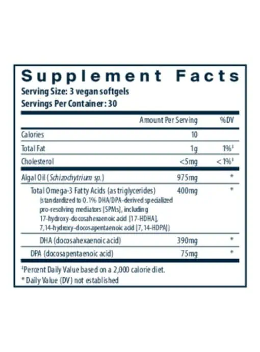 Ultra Pure® Vegan Omega SPM+ - Image 3