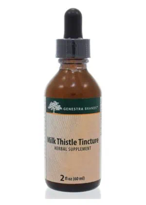 Seroyal/Genestra G-Milk Thistle Tincture -- milk thistle extract, liver support.