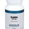 Douglas Laboratories GABA 500mg -- gamma amino butyric acid, dietary supplement.