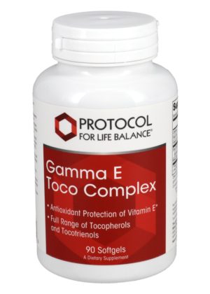 Protocol For Life Gamma E Toco Complex -- Vitamin E, Antioxidant Support