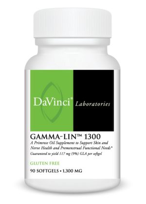 DaVinci Labs Gamma Lin 1,300mg -- skin health, nerve health.