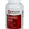 Protocol For Life Garlic 5000 -- garlic supplement, odor controlled garlic.