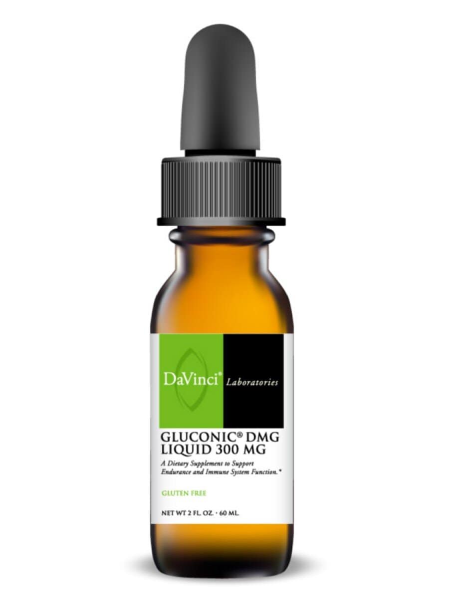 DaVinci Labs Gluconic DMG-300 Liquid -- immune support, muscle recovery.