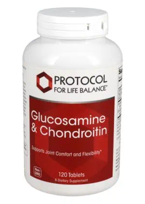 Protocol For Life Glucosamine and Chondroitin Extra Strength -- joint support, dietary supplement.
