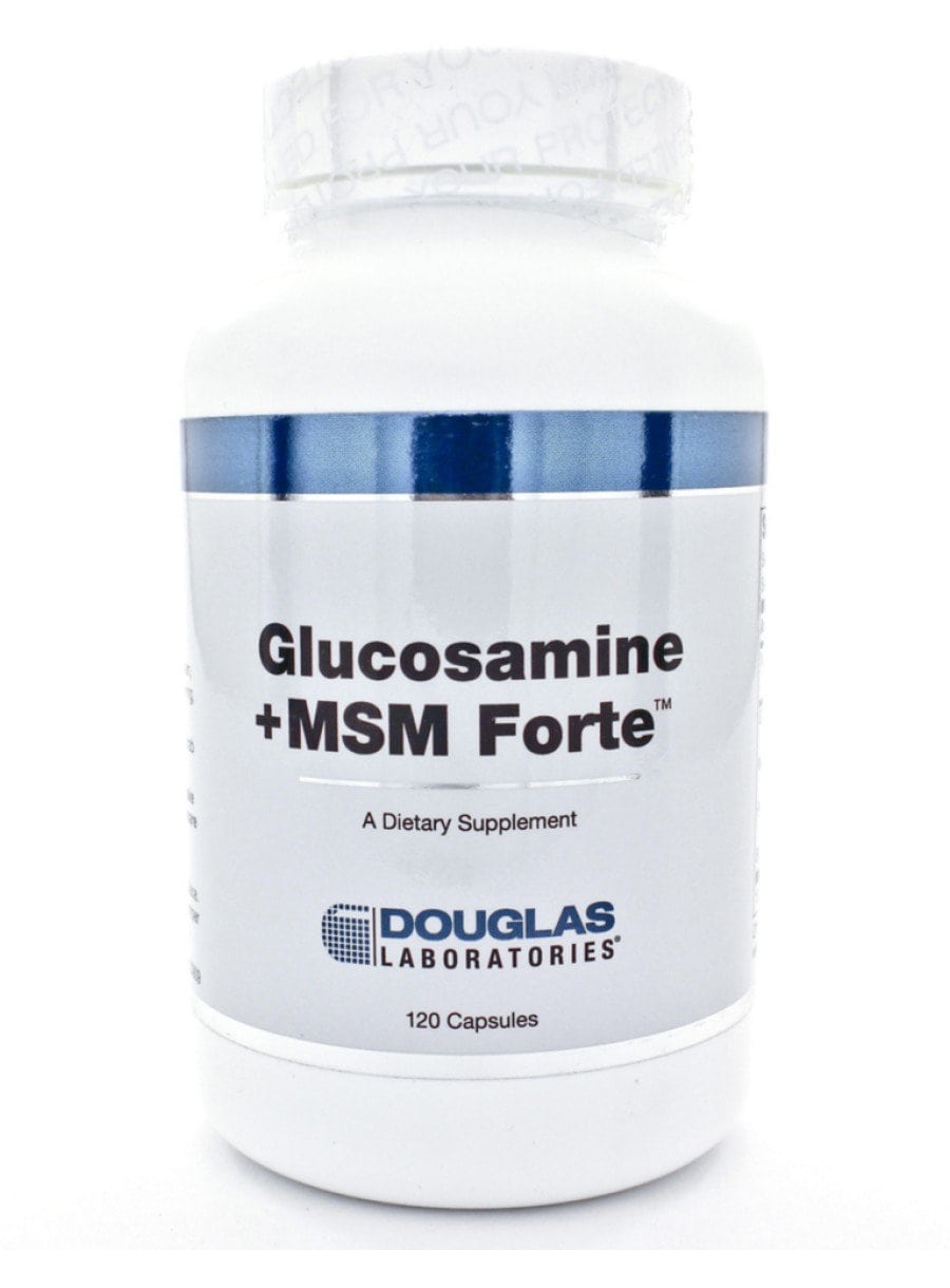 Douglas Laboratories Glucosamine + MSM Forte -- joint health, glucosamine supplement.