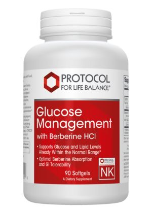 Protocol For Life Glucose Management w/ Berberine HCL -- glucose management, berberine supplement.