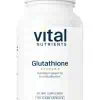 Vital Nutrients Glutathione 400mg -- detoxification support, antioxidant.
