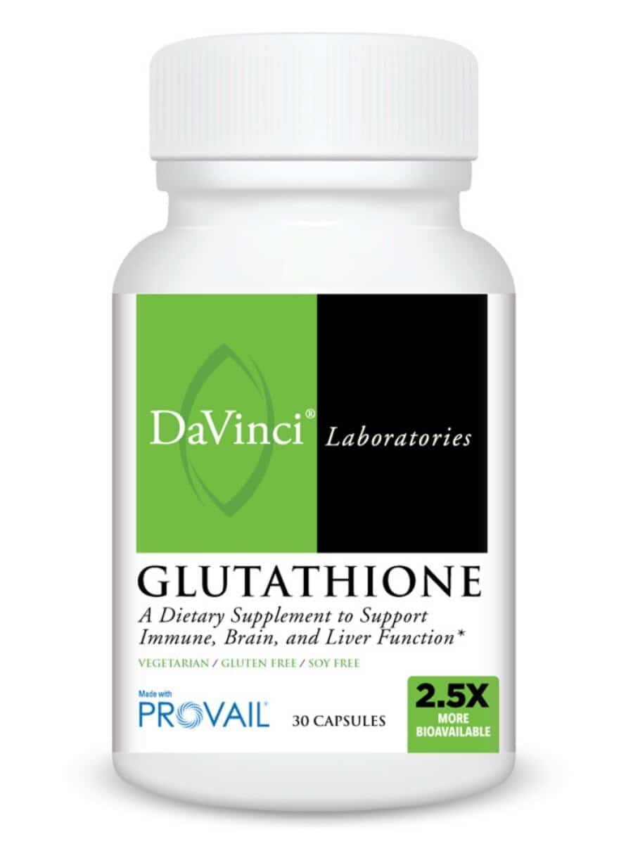 DaVinci Labs Glutathione -- antioxidant support, detoxification.