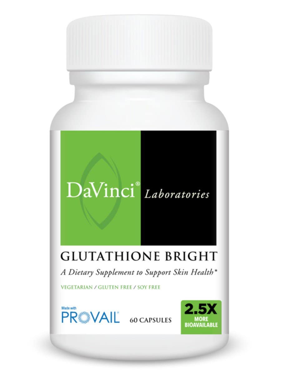 DaVinci Labs Glutathione Bright -- antioxidant support, immune health.
