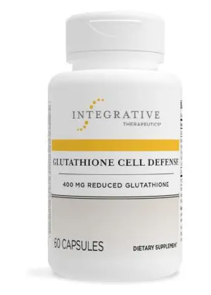 Integrative Therapeutics, Inc. Glutathione Cell Defense -- glutathione supplement, cell health.