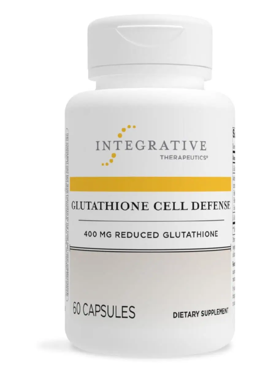Integrative Therapeutics, Inc. Glutathione Cell Defense -- glutathione supplement, cell health.