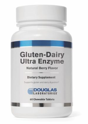 Douglas Laboratories Gluten-Dairy Ultra Enzyme -- gluten support, dairy support.