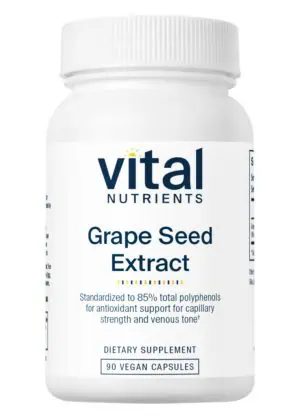 Vital Nutrients Grape Seed Extract -- grape seed extract, antioxidant support