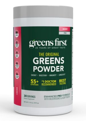 Greens First PRO Berry 10.1oz California Only -- antioxidant superfood, nutrient-rich drink.