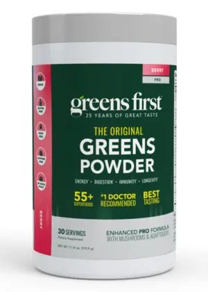 Greens First PRO Berry 10.1oz California Only -- antioxidant superfood, nutrient-rich drink.