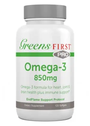 Greens First PRO Omega-3 -- omega-3 supplement, EPA DHA oil.