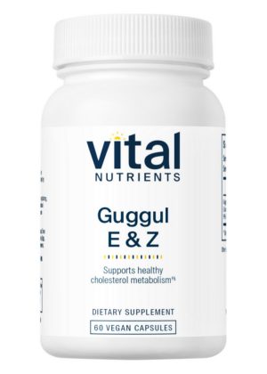 Vital Nutrients Guggul E & Z 99% standardized extract -- guggul extract, cholesterol support.