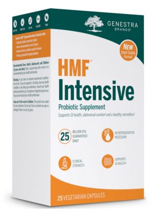 Seroyal/Genestra HMF Intensive -- probiotic supplement, digestive health.