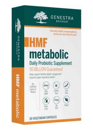 Genestra HMF Metabolic -- probiotic supplement, weight management.
