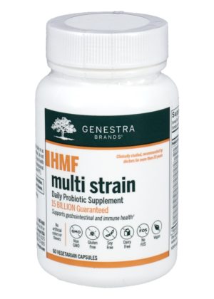 Seroyal/Genestra HMF Multistrain -- probiotic formula, gastrointestinal health.