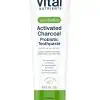 Vital Nutrients Hyperbiotics Activated Charcoal Probiotic Toothpaste -- probiotic toothpaste, charcoal