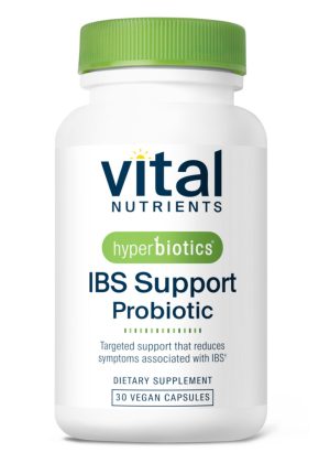 Vital Nutrients Hyperbiotics IBS Support Probiotic -- probiotic support, gut health.