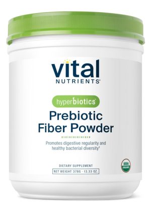 Vital Nutrients Hyperbiotics Prebiotic Powder -- prebiotic powder, digestive health.