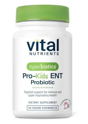 Vital Nutrients Hyperbiotics Pro-Kids ENT(R) Probiotic -- immune support, children's health.