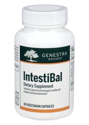 Seroyal/Genestra IntestiBal -- digestive health, essential oils.