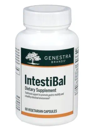Seroyal/Genestra IntestiBal -- digestive health, essential oils.