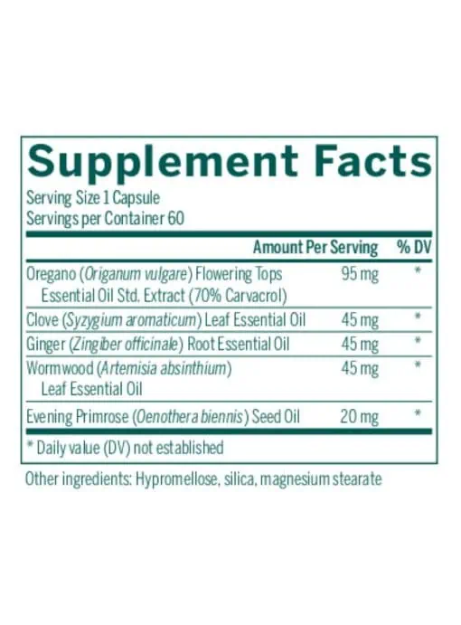 Seroyal/Genestra IntestiBal -- digestive health, essential oils. - Back