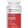 Protocol For Life Iron 36mg -- iron supplement, Ferrochel iron.