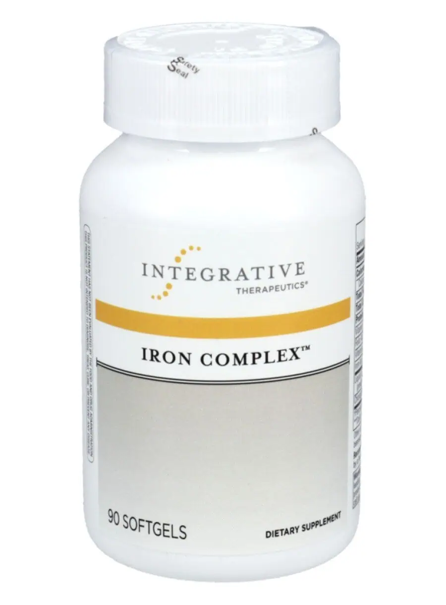 Integrative Therapeutics, Inc. Iron Complex -- iron supplement, energy support.