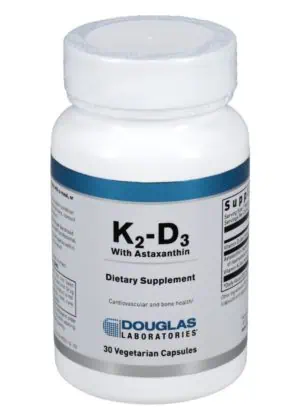 Douglas Laboratories K2-D3 w/Astaxanthin 30c -- vitamin K2, vitamin D3