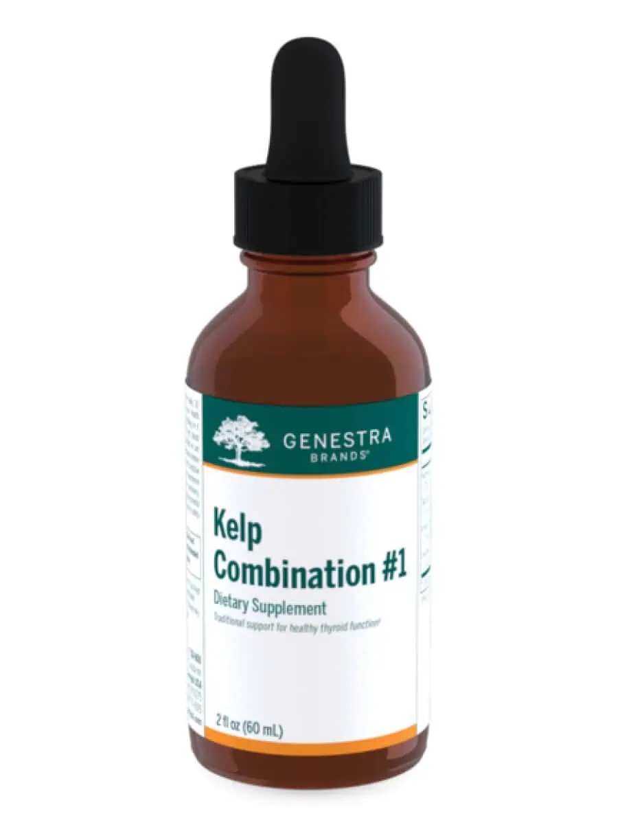 Genestra Kelp Combination #1 -- thyroid support, herbal extract.