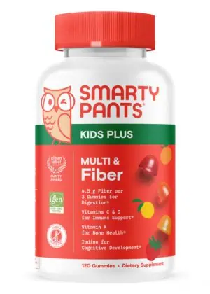 SmartyPants Kids Plus Multi & Fiber -- kids vitamins, multi vitamins