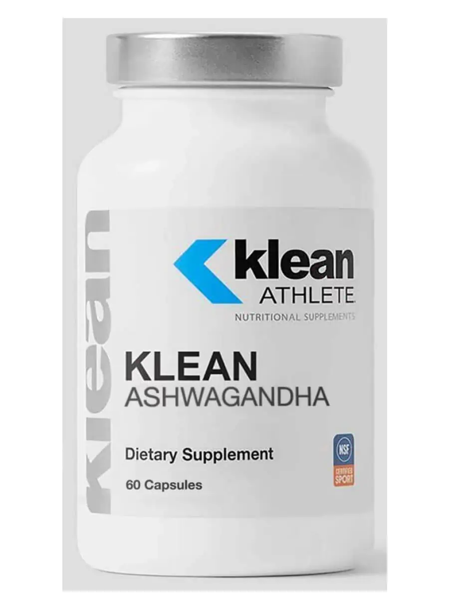 Klean Athlete Klean Ashwagandha -- ashwagandha supplement, stress support.