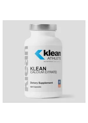 Klean Athlete Klean Calcium Citrate -- calcium supplement, bone health.
