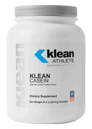 Klean Athlete Klean Casein Protein - Natural Vanilla Custard Flavor