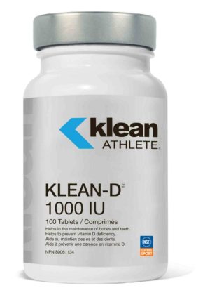 Klean Athlete KLEAN-D -- vitamin D3 supplement, immune support.