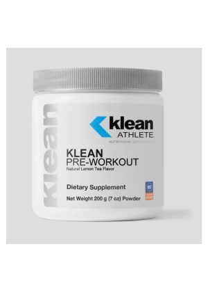 Klean Athlete Klean Pre-Workout -- pre-workout supplement, athletic performance.