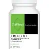 DaVinci Labs Krill Oil -- omega-3 supplement, heart health.